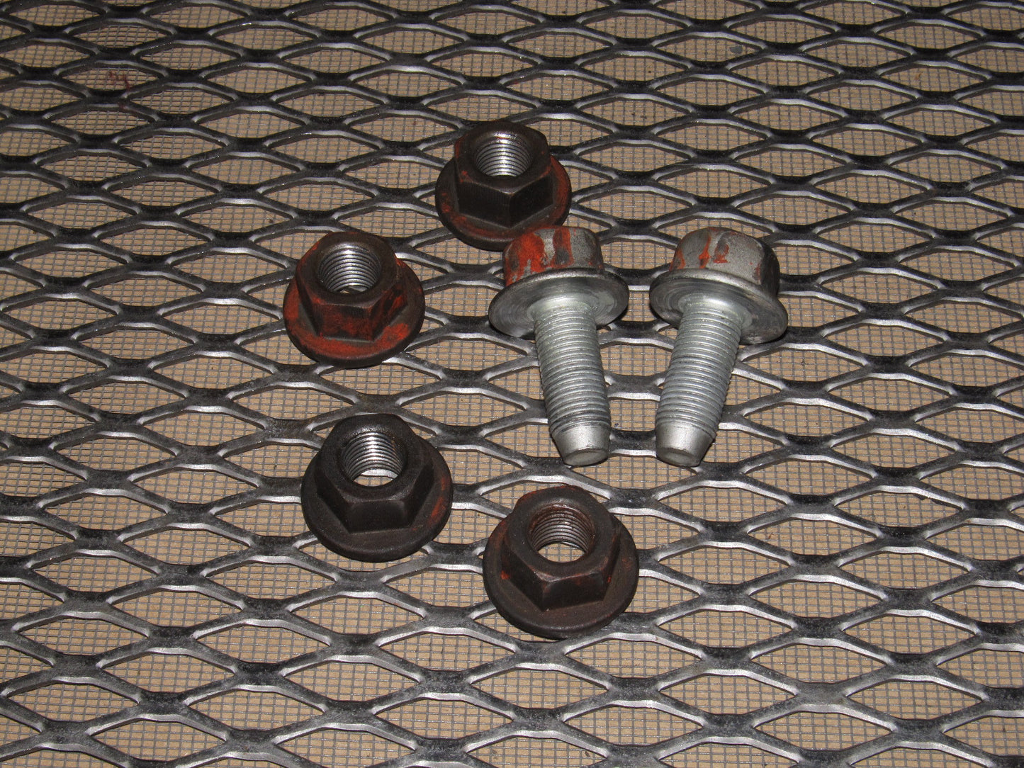 99 00 Mazda Miata OEM Rear Sub Frame Mounting Bolt Set