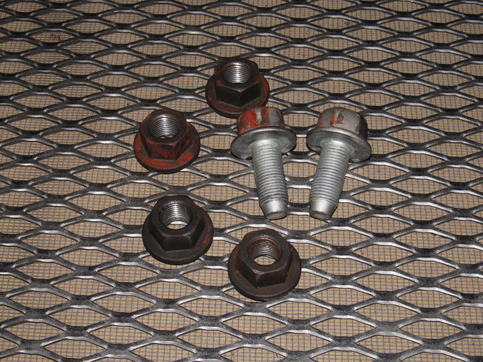 99 00 Mazda Miata OEM Rear Sub Frame Mounting Bolt Set