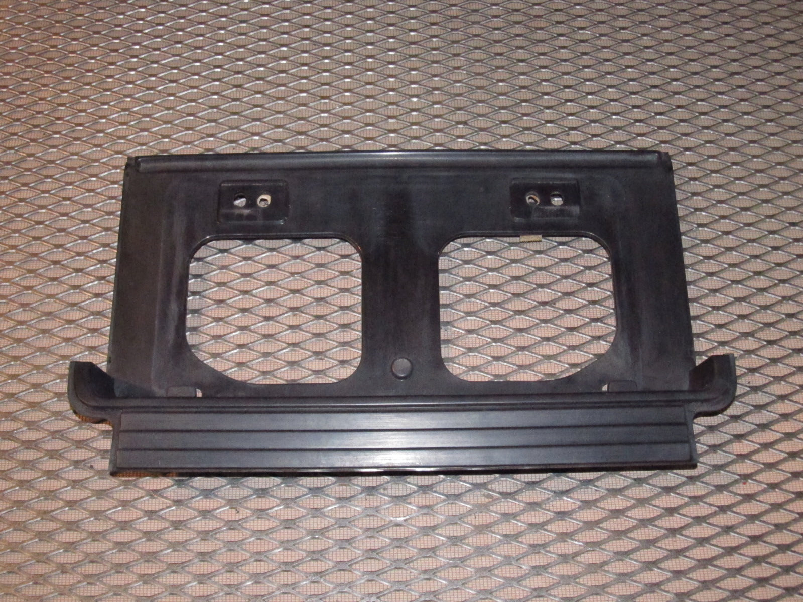 87 88 89 Toyota MR2 OEM Rear License Plate Holder Bracket Panel