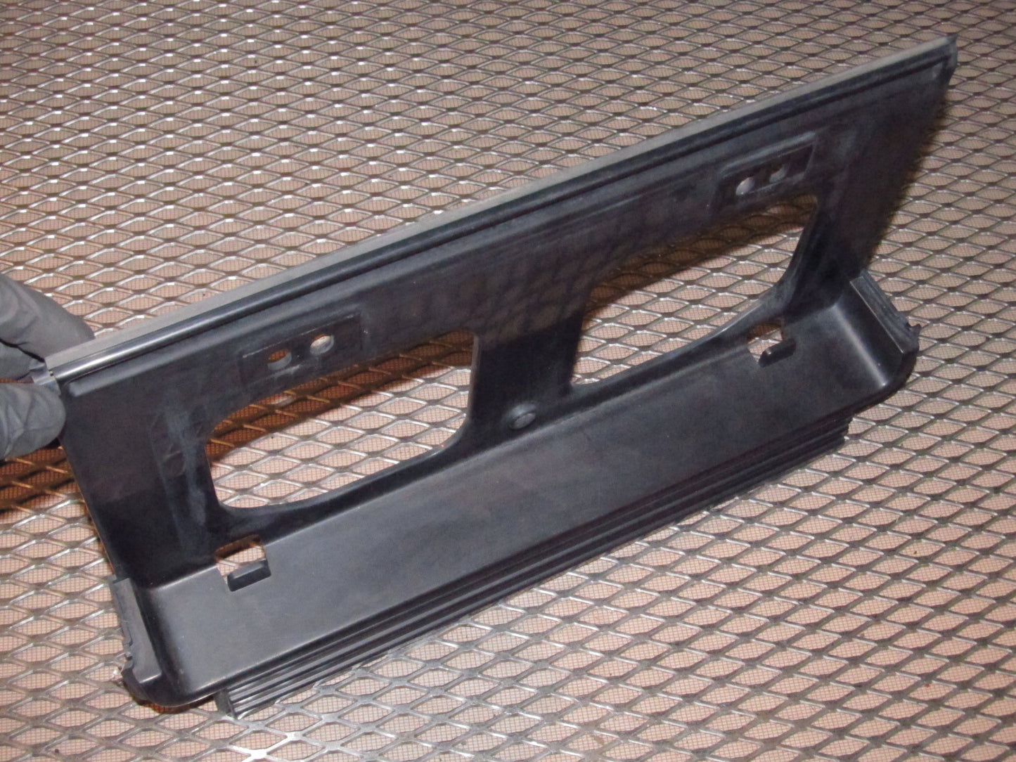 87 88 89 Toyota MR2 OEM Rear License Plate Holder Bracket Panel