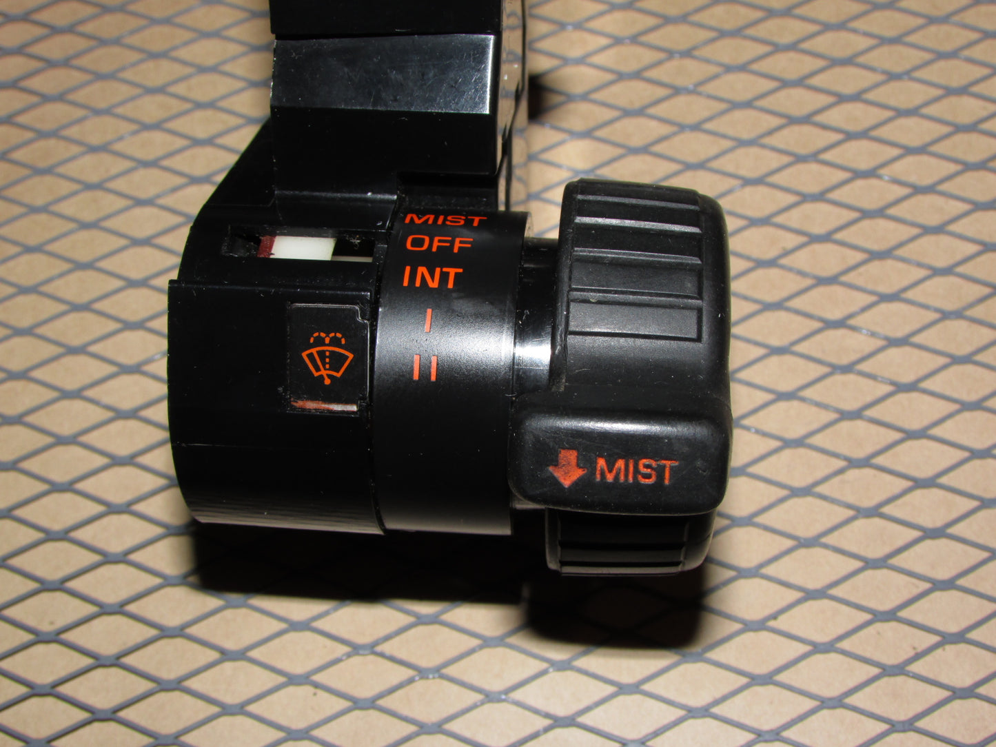 86 87 88 89 90 91 Mazda RX7 OEM Wiper Mist Switch Dial Knob