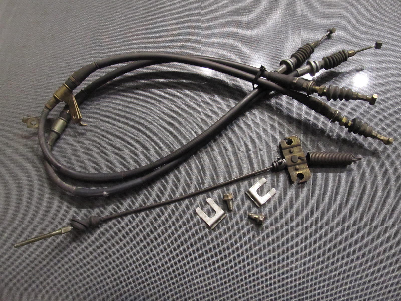 90-93 Miata Parking Brake Cable Set 3 pieces