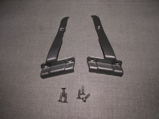 90 91 92 93 Nissan 300zx OEM Door Panel Seat Belt Trim Holder Set