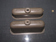 94-01 Acura Integra OEM Brown Door Pull Pouch - 2 Pieces