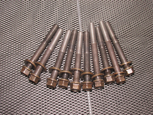 93 94 95 Honda Del Sol OEM B16 Engine Crankshaft Bearing Cap Bolt Set