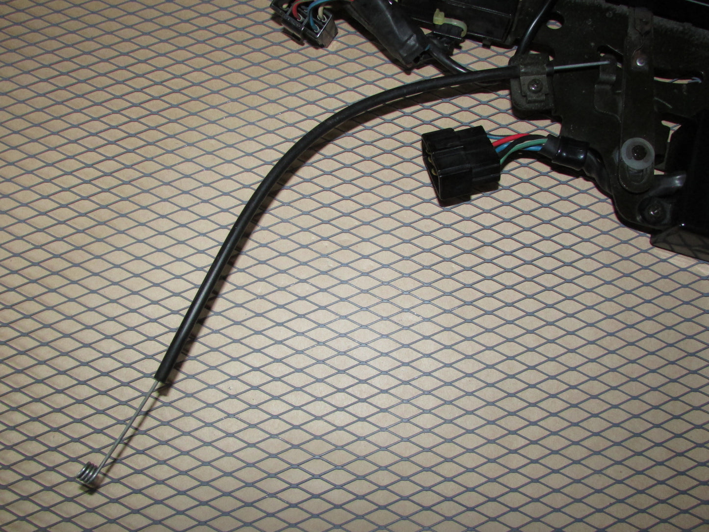 84 85 Mazda RX7 OEM Manual Climate Control Vent Blend Door Control Cable