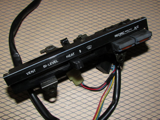 84 85 Mazda RX7 OEM Hvac A/C Heater Manual Climate Control Unit