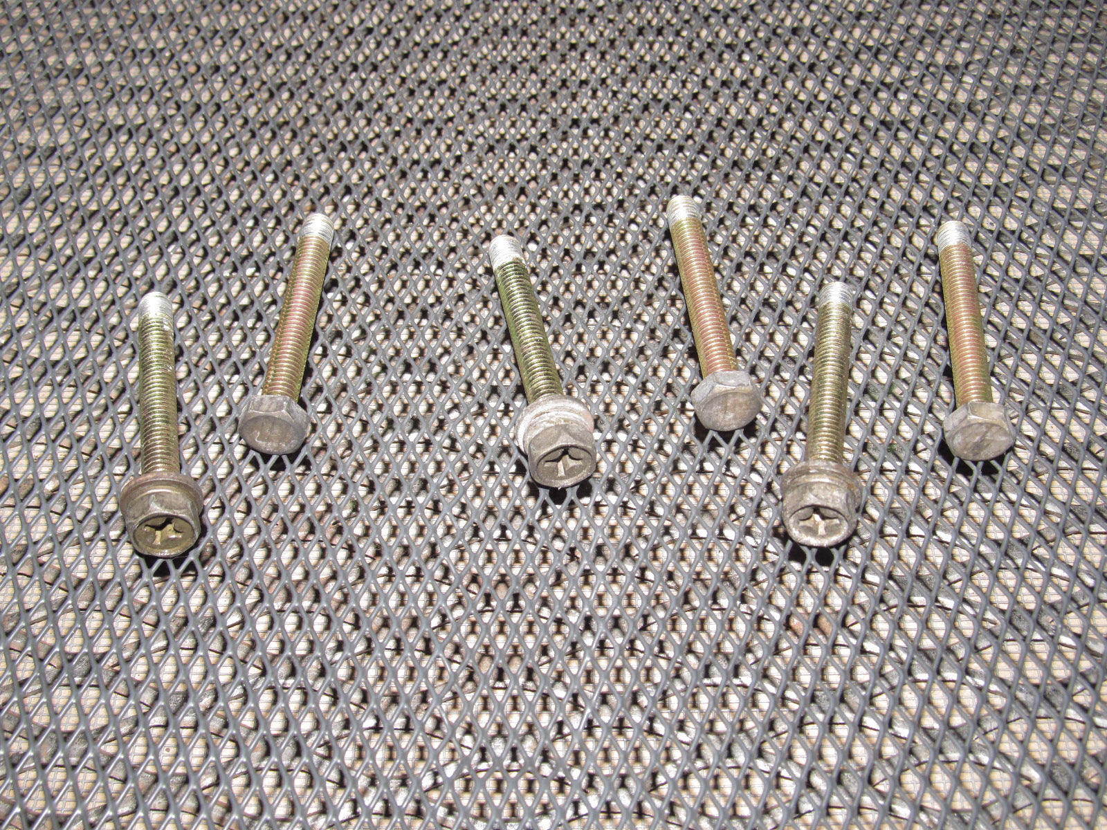 89 90 91 Mazda RX7 OEM Headlight Motor Mounting Bolt - Set