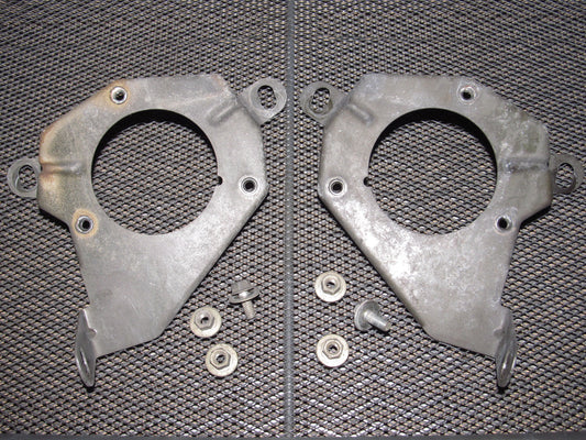 89 90 91 Mazda RX7 OEM Headlight Motor Mounting Bracket - Set