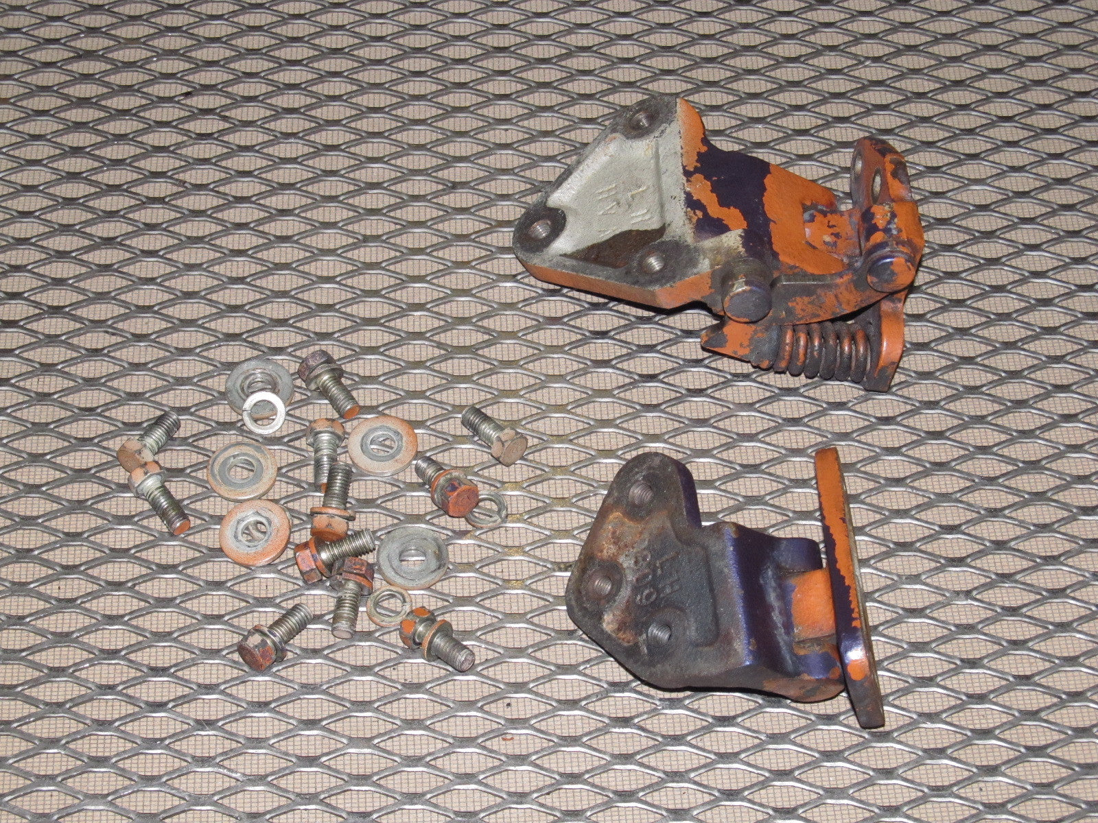 72 73 Datsun 240z OEM Door Hinges - Left Set
