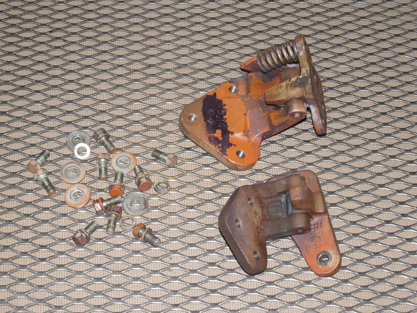 72 73 Datsun 240z OEM Door Hinges - Right Set