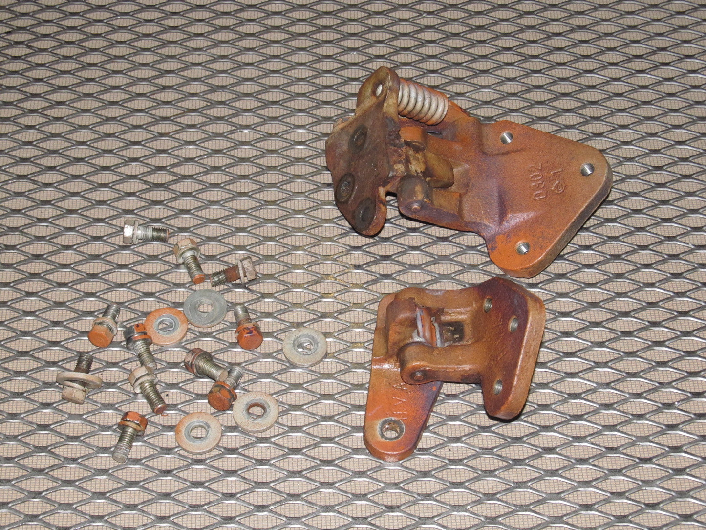 72 73 Datsun 240z OEM Door Hinges - Right Set