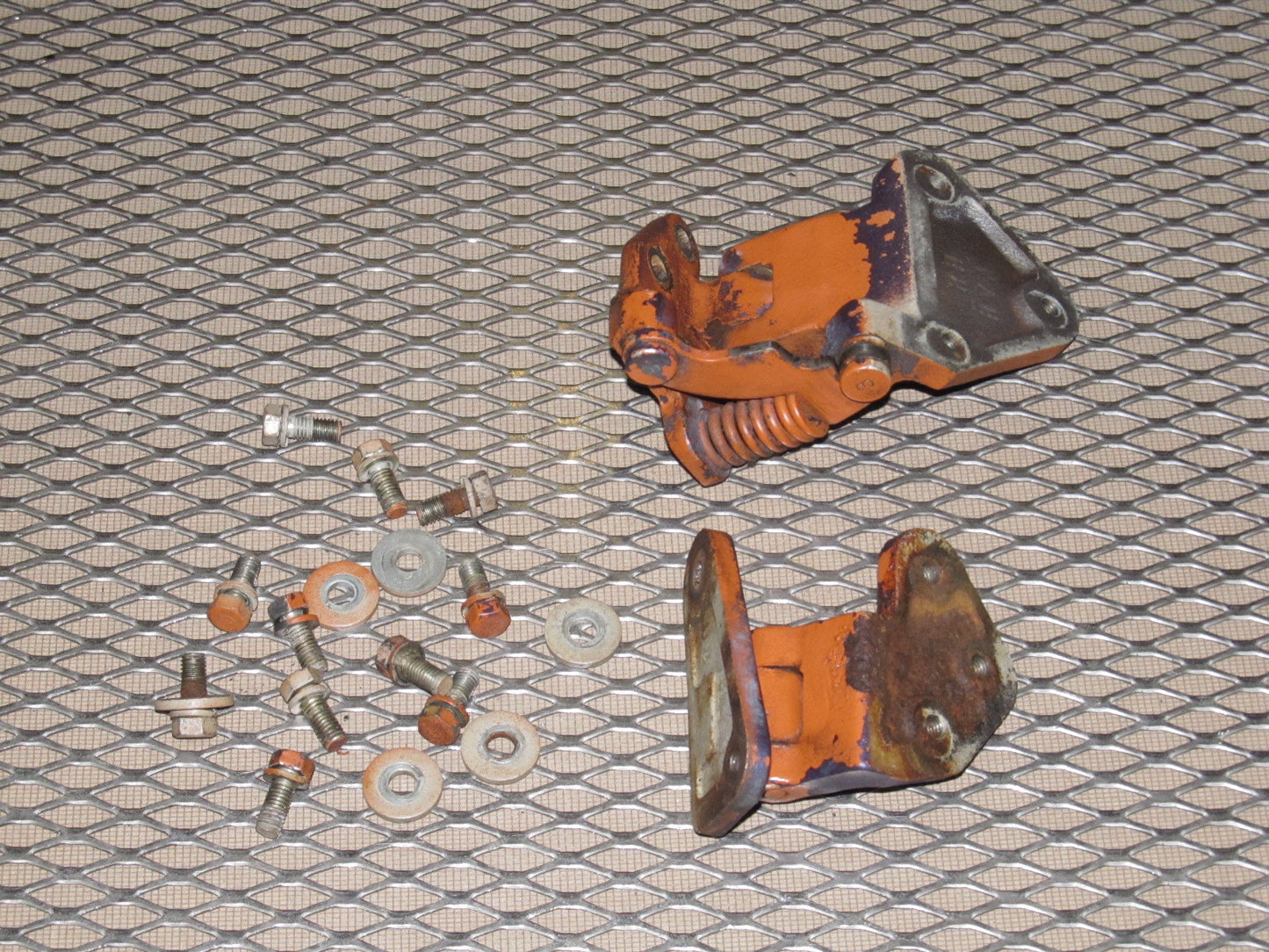 72 73 Datsun 240z OEM Door Hinges - Right Set
