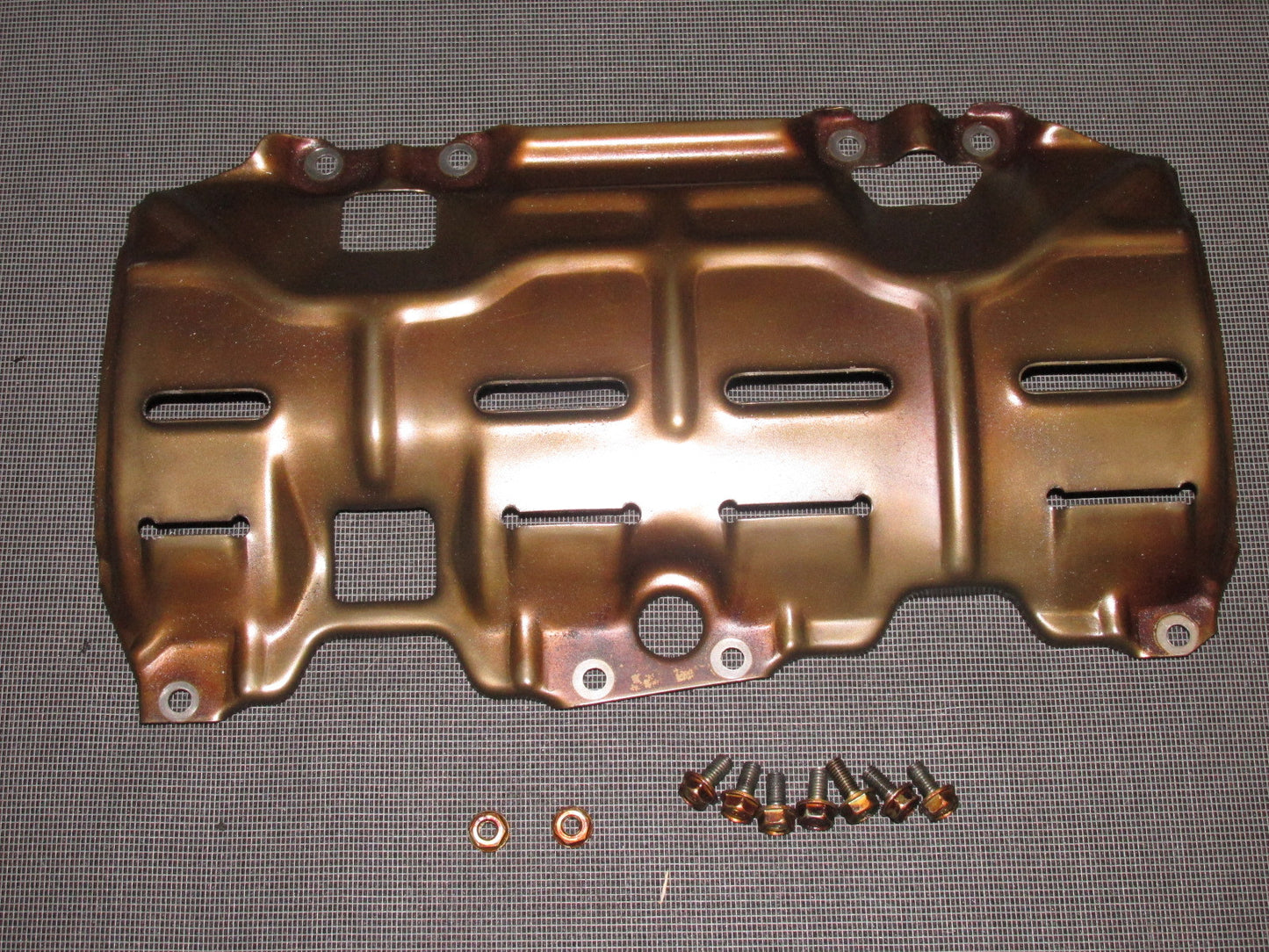 93 94 95 Honda Del Sol OEM B16 Engine Oil Pan Baffle Cover Plate