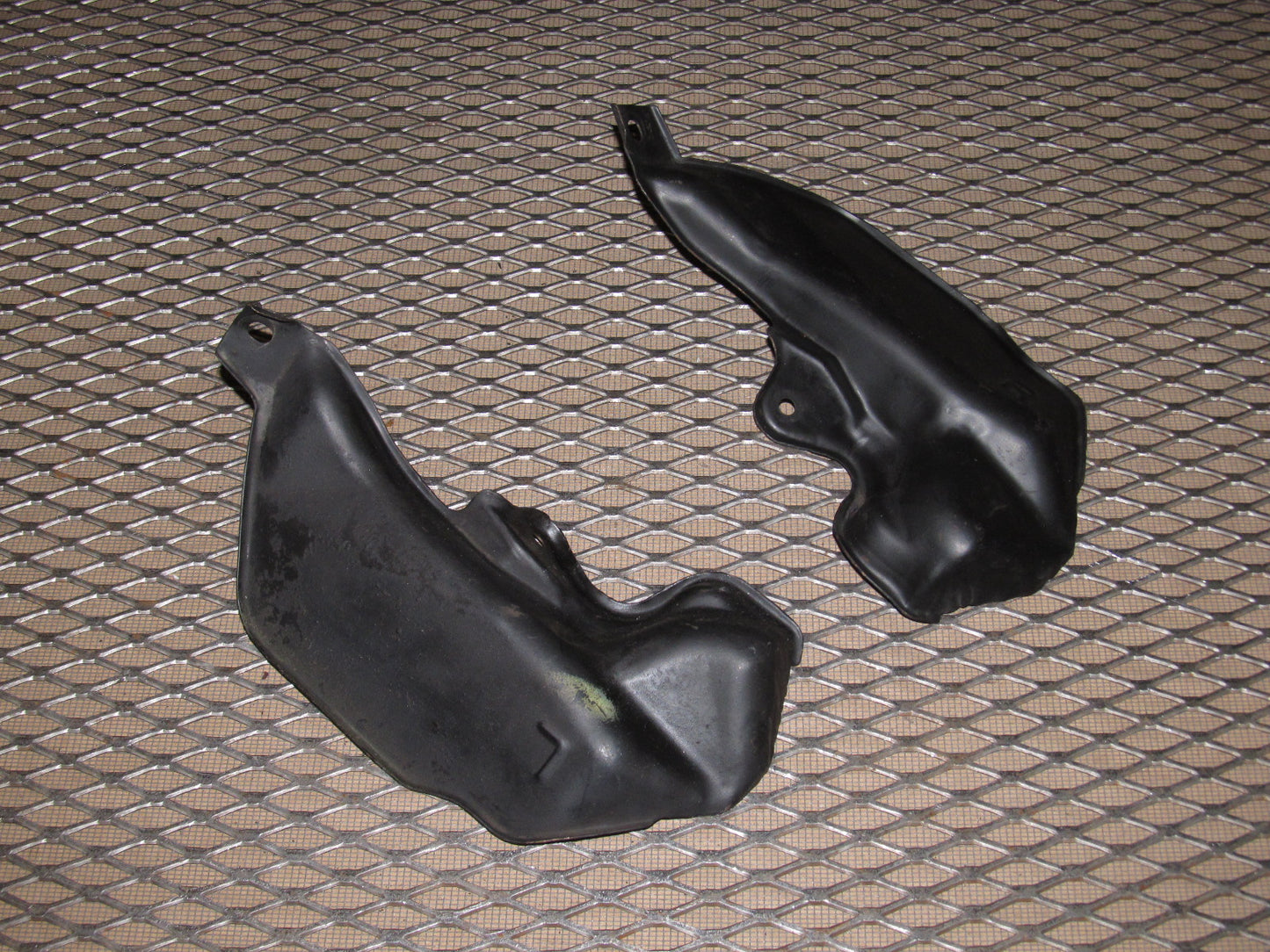94-01 Acura Integra OEM Rear Brake Caliper Spindle Extension Cover Set