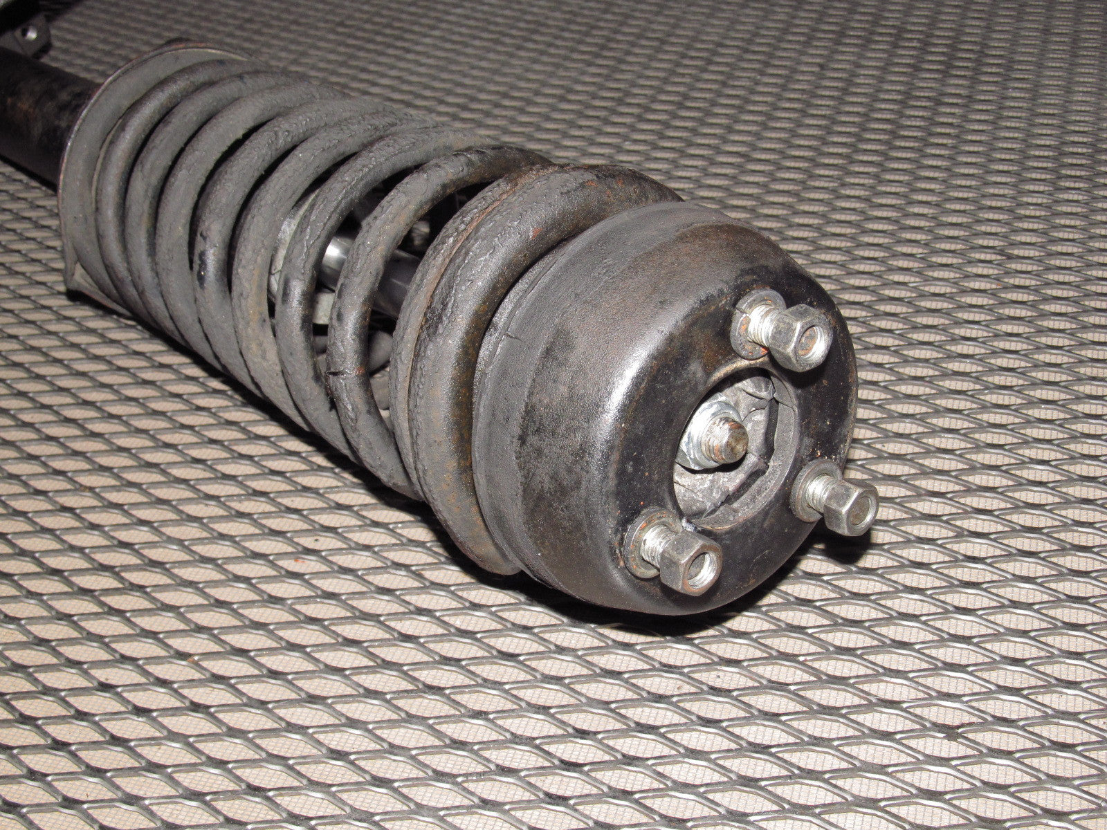 72 73 Datsun 240z OEM Front Spindle & Shock Assembly - Right