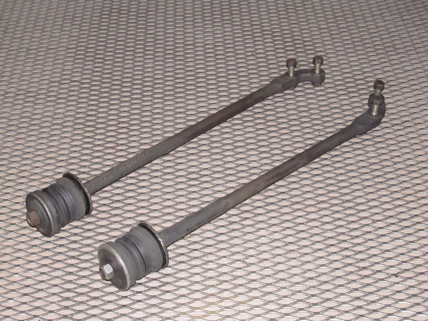 72 73 Datsun 240z OEM Front Torsion Tension Strut Rod - Set