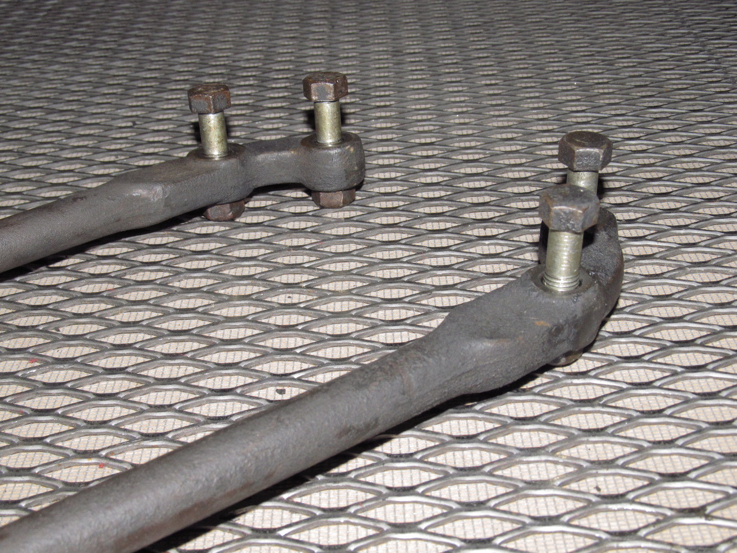 72 73 Datsun 240z OEM Front Torsion Tension Strut Rod - Set