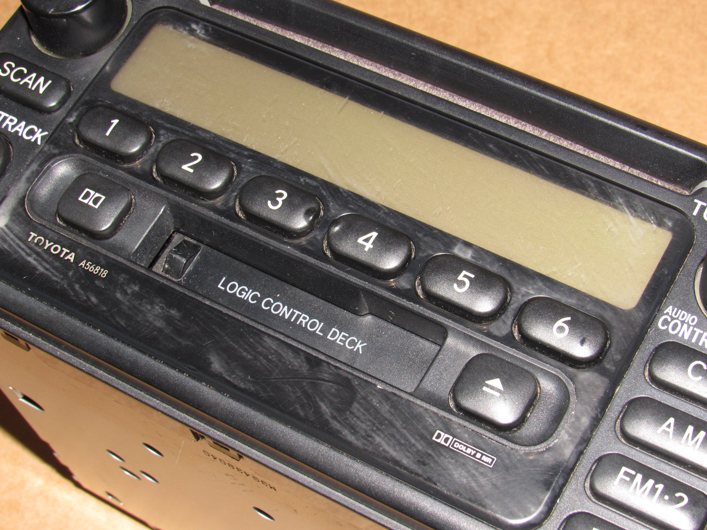 01 02 03 Toyota Rav4 OEM Stereo AM FM Radio CD & Cassette Player Unit