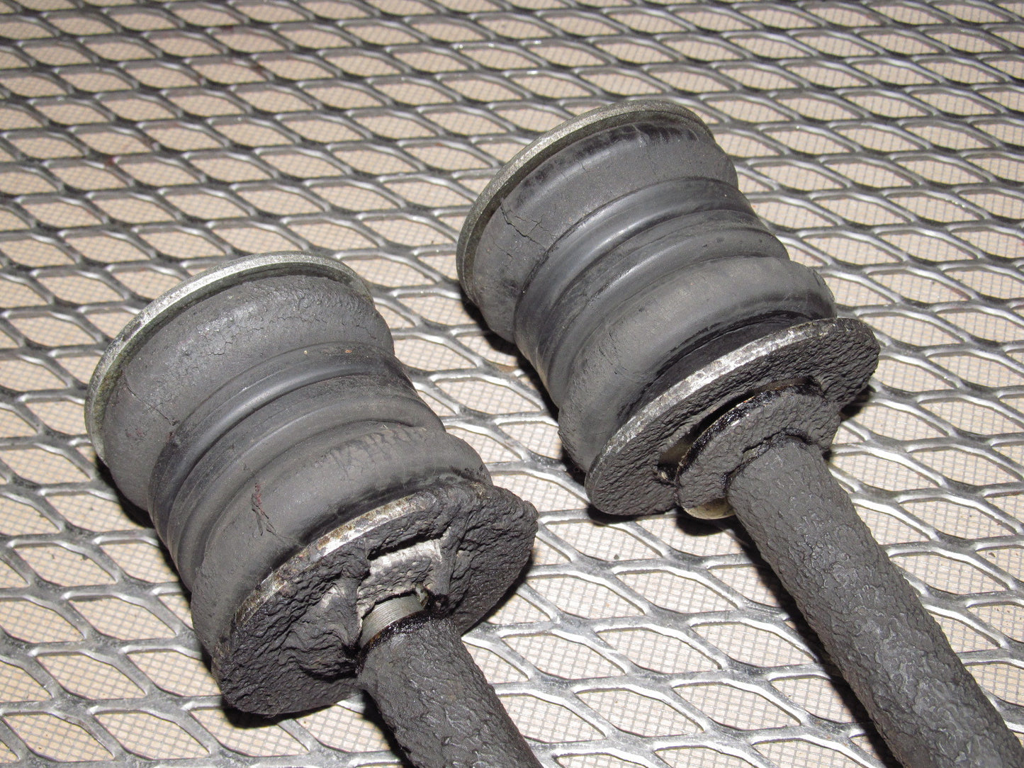 72 73 Datsun 240z OEM Front Torsion Tension Strut Rod - Set