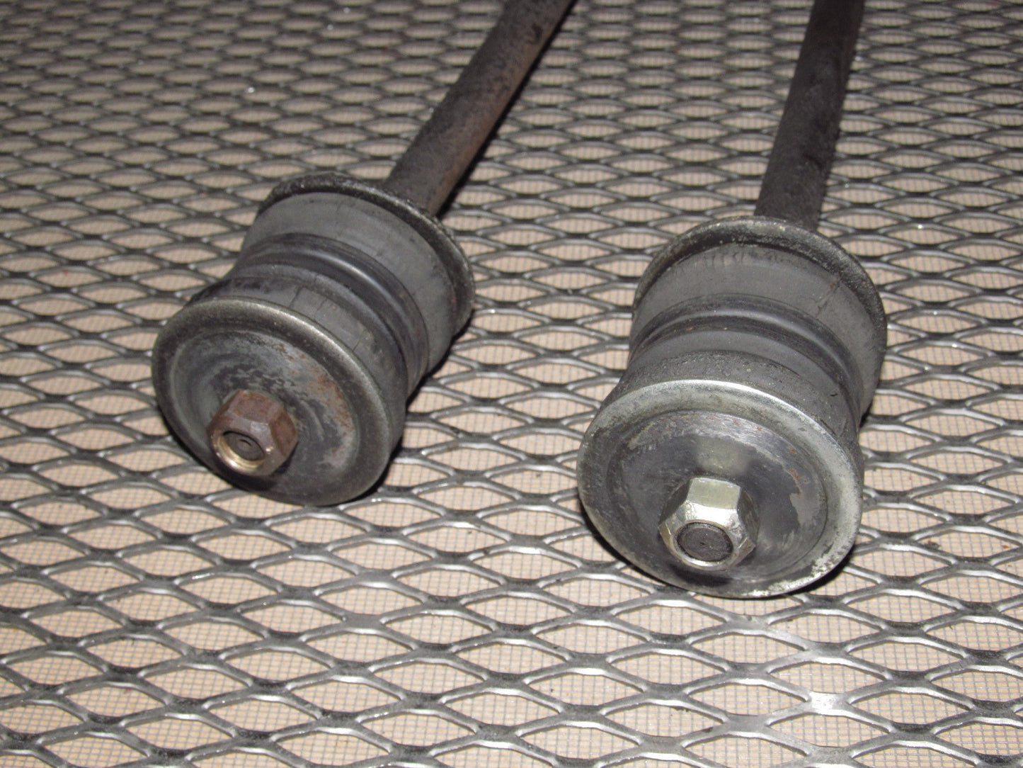 72 73 Datsun 240z OEM Front Torsion Tension Strut Rod - Set