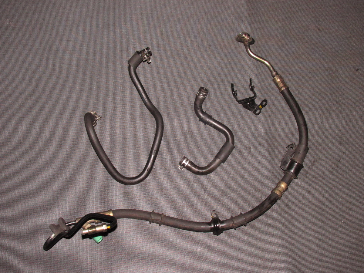 93 94 95 Honda Del Sol OEM B16 Power Steering Hose Set
