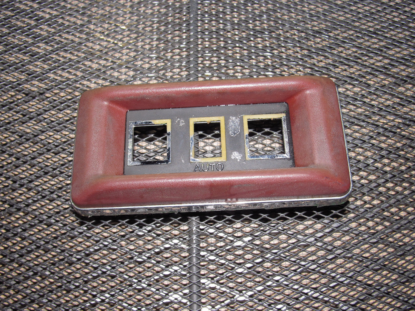 79 80 Datsun 280zx OEM Window Switch Bezel Trim - Left