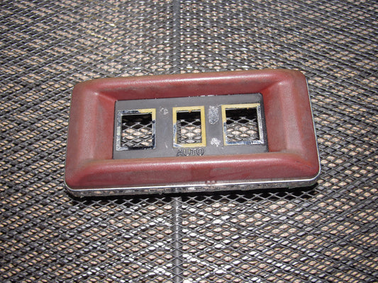 79 80 Datsun 280zx OEM Window Switch Bezel Trim - Left