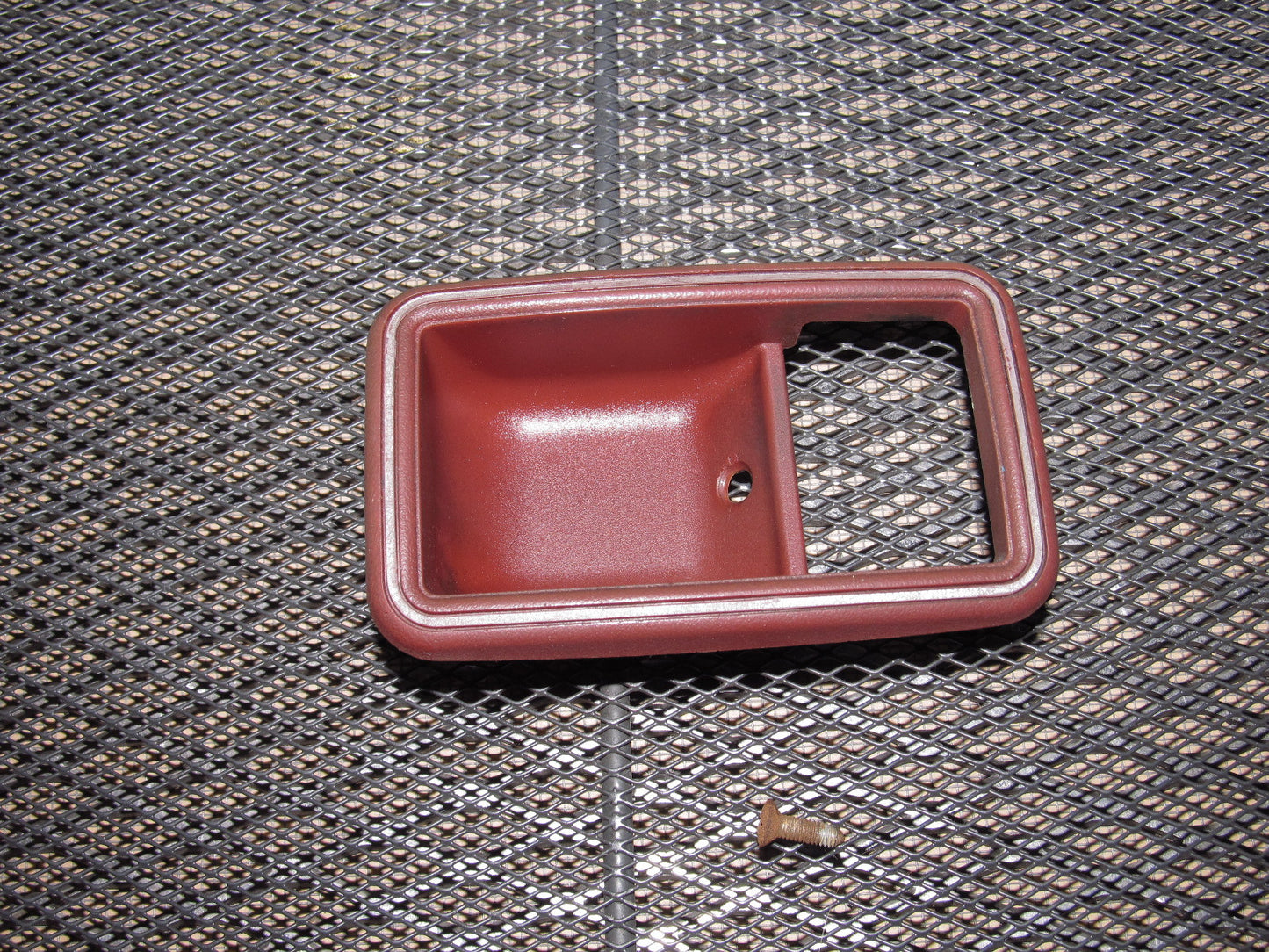 79 80 Datsun 280zx OEM Interior Door Handle Bezel Trim - Right