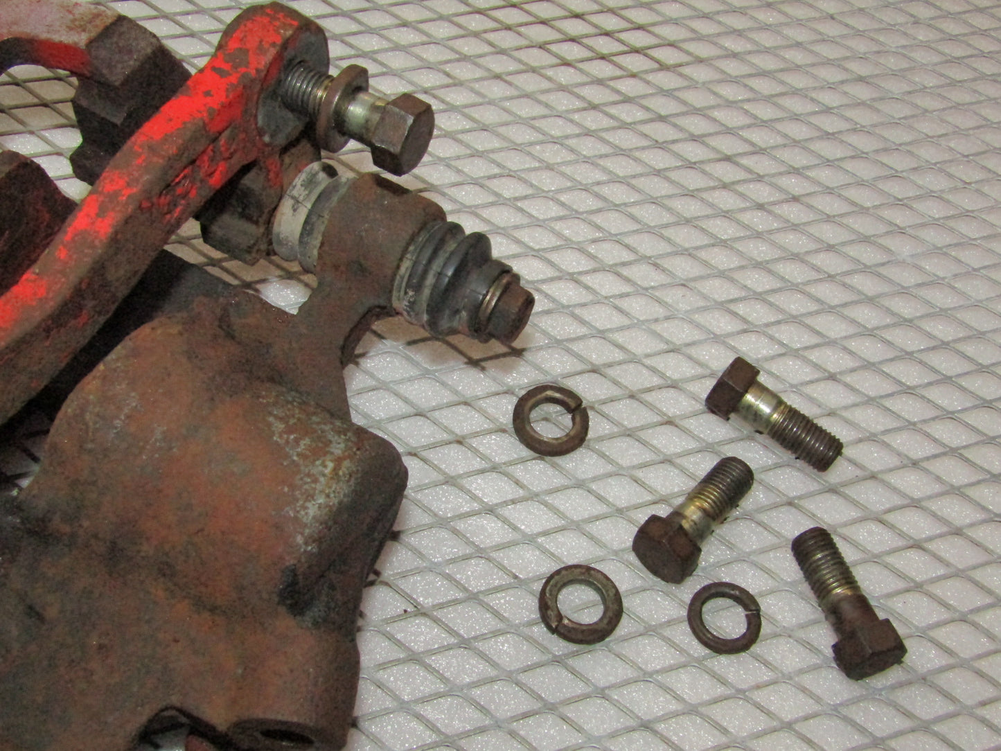 94 95 96 Mitsubishi 3000GT OEM Rear Brake Caliper Mounting Bolt Set