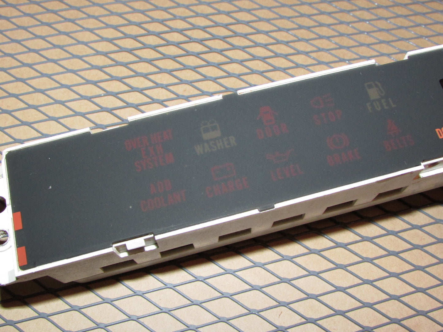 88 89 90 91 Mazda RX7 OEM Dash Clock Warning Light Instrument Cluster