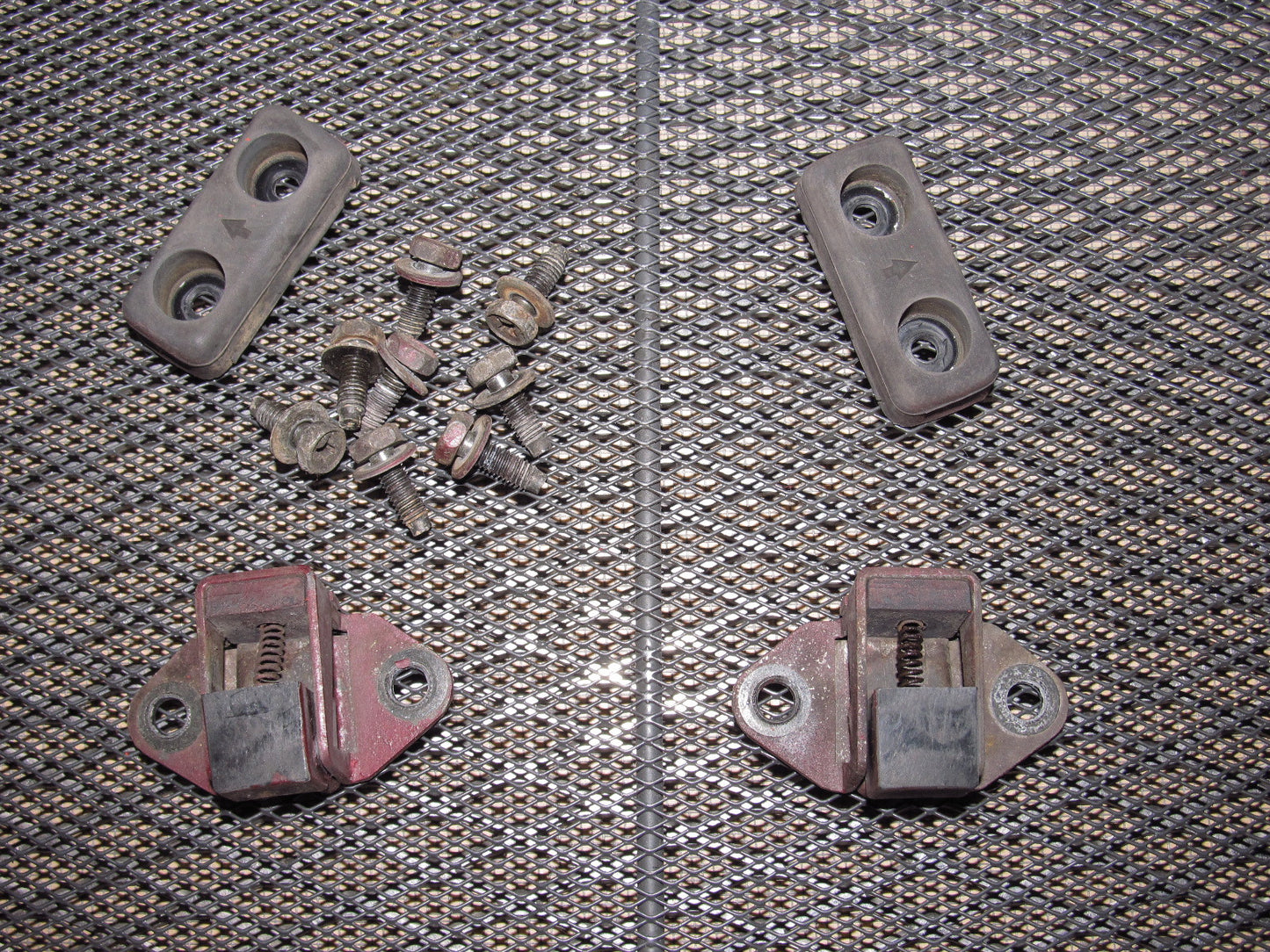 79 80 Datsun 280zx OEM Hatch Trunk Stopper - Set