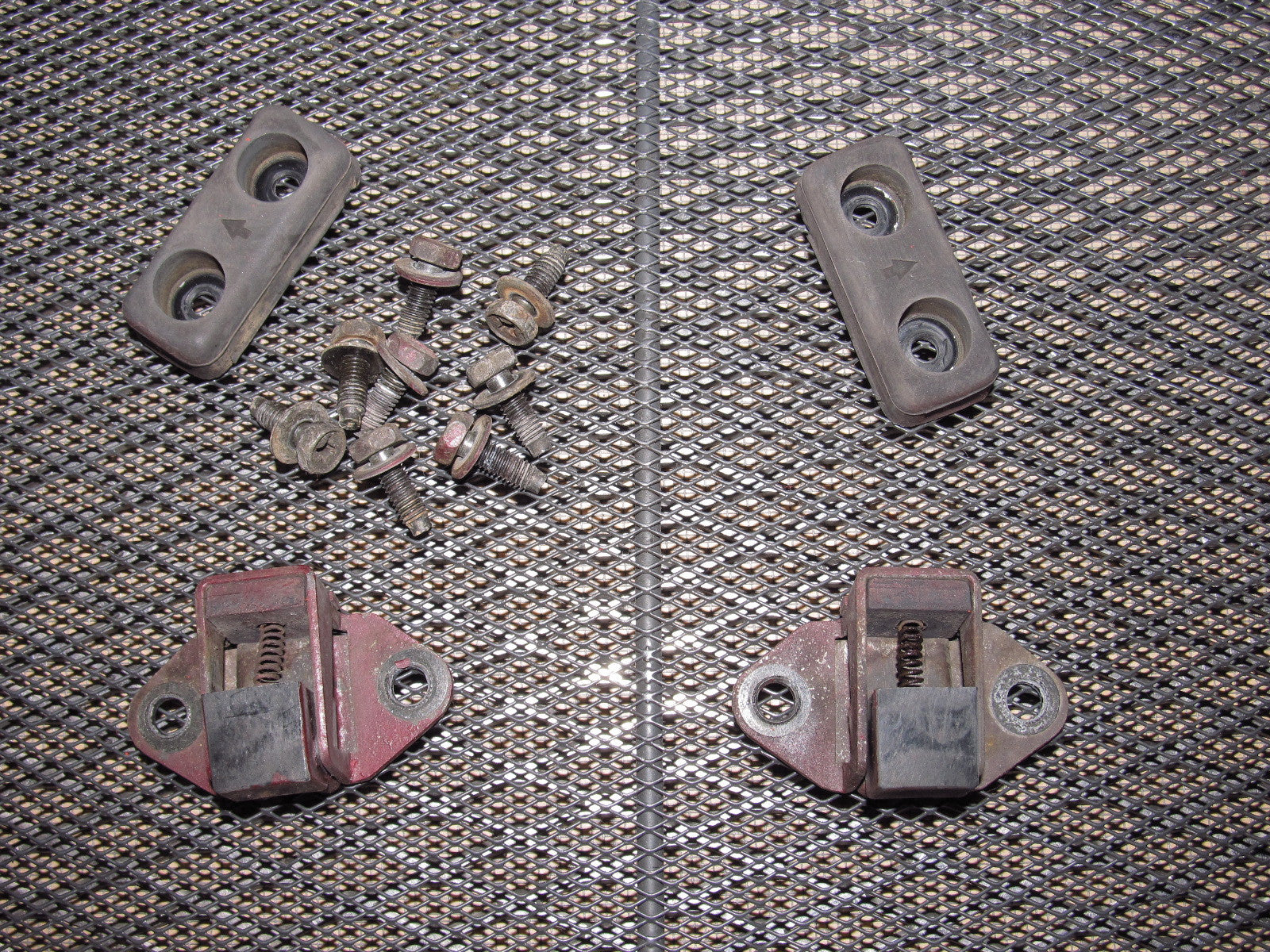 79 80 Datsun 280zx OEM Hatch Trunk Stopper - Set