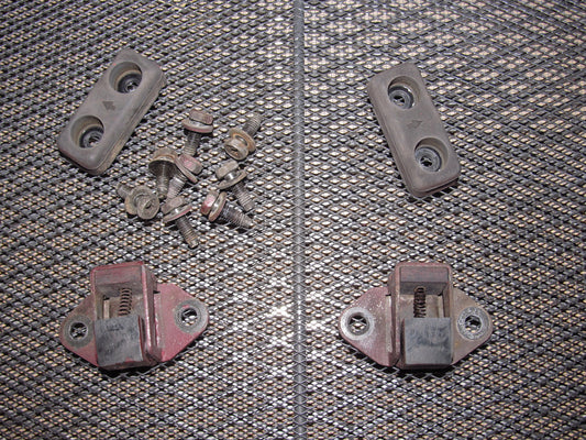 79 80 Datsun 280zx OEM Hatch Trunk Stopper - Set