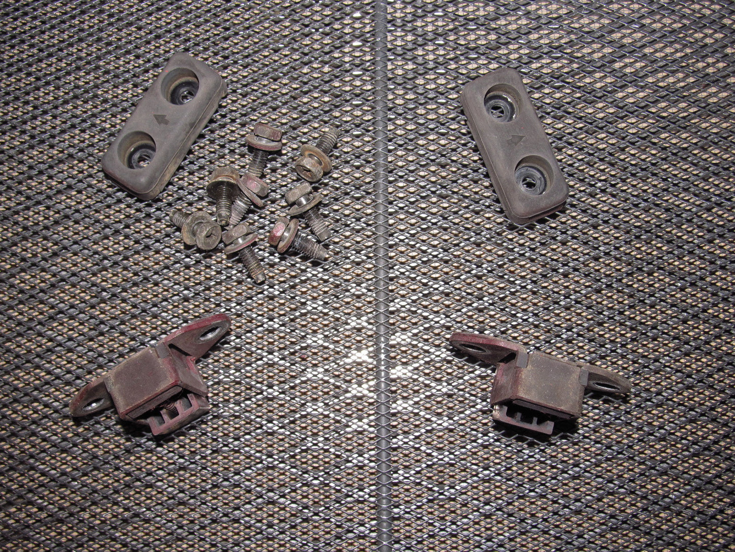 79 80 Datsun 280zx OEM Hatch Trunk Stopper - Set