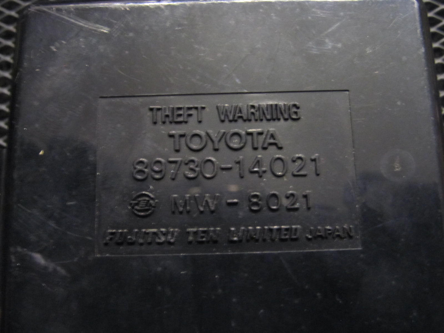 86.5-88 Toyota Supra OEM Theft Warning Control Unit 89730-14021