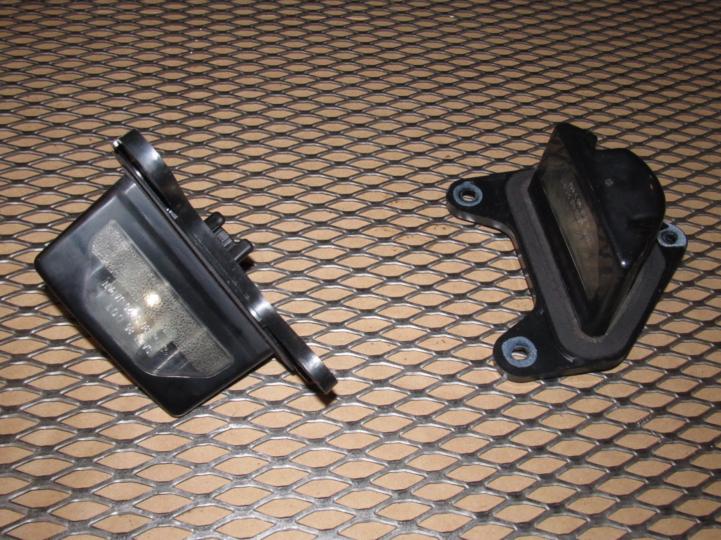 1988 Mazda RX7 OEM Convertible Rear License Plate Light Set