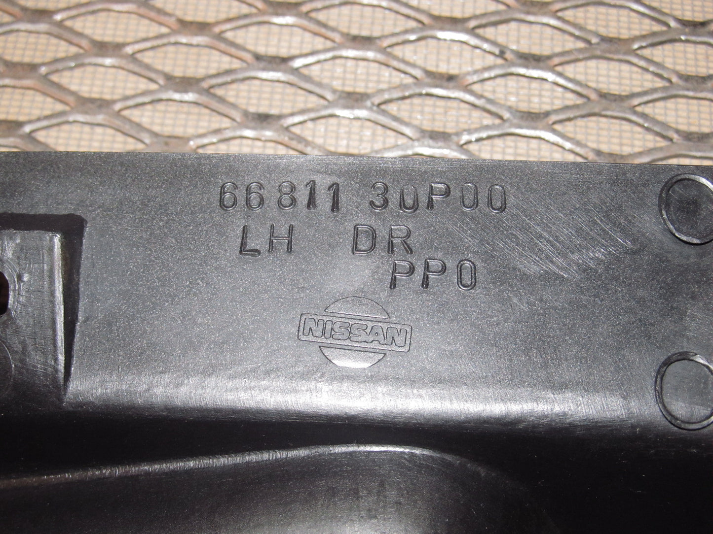 90-96 Nissan 300zx OEM Front Wiper Cowl Cover Panel - Left