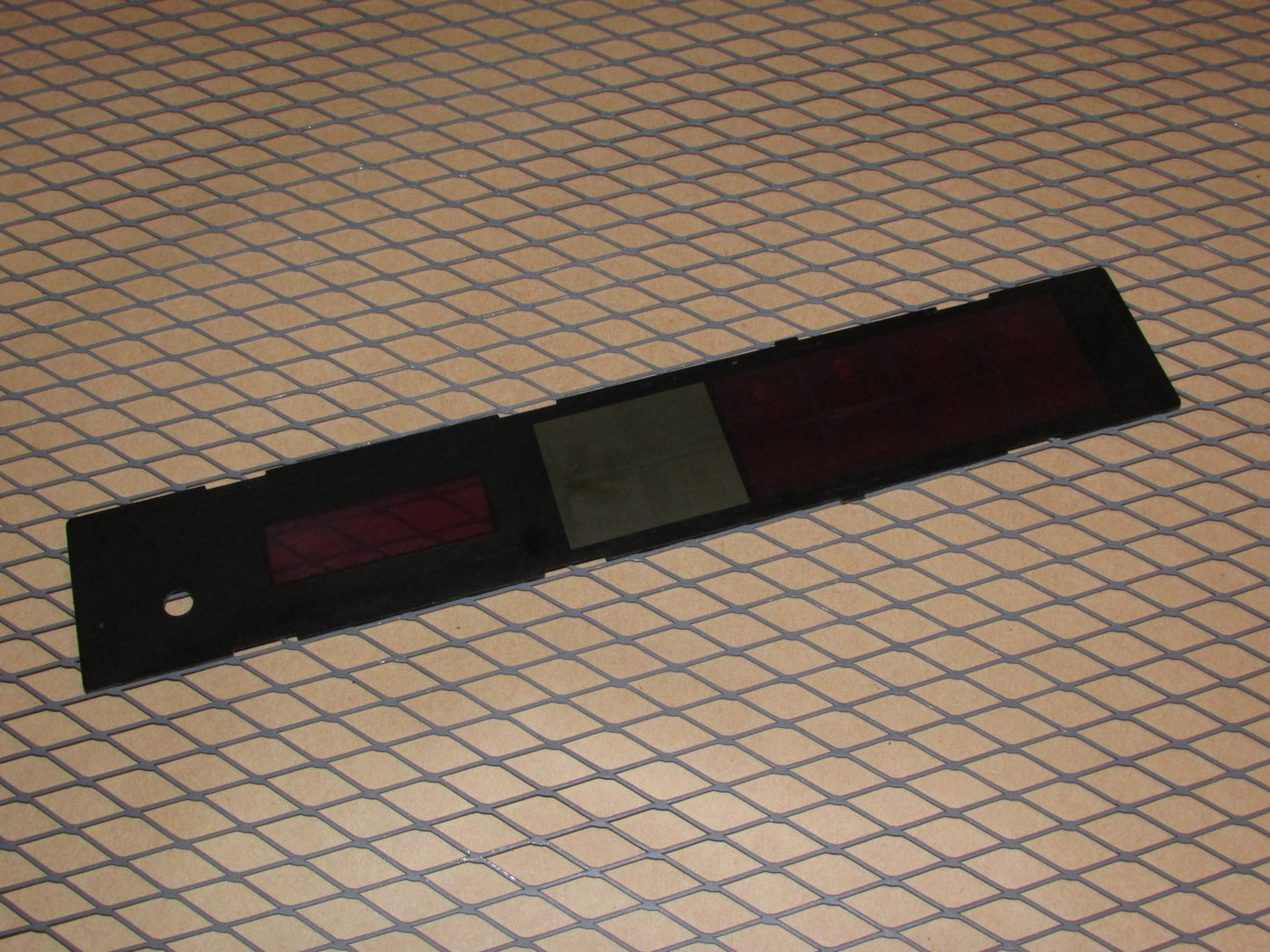 88 89 90 91 Mazda RX7 OEM Dash Clock Warning Light Indicator Faceplate