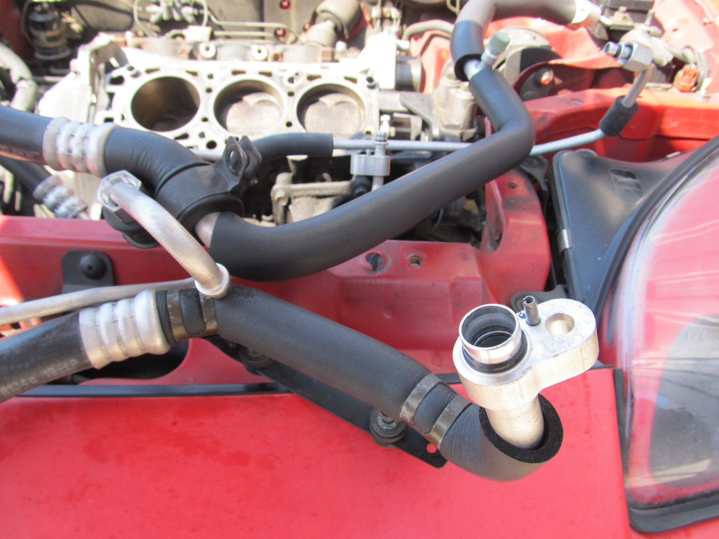 94 95 96 97 Mitsubishi 3000GT OEM A/C Fitting Line Hose Set