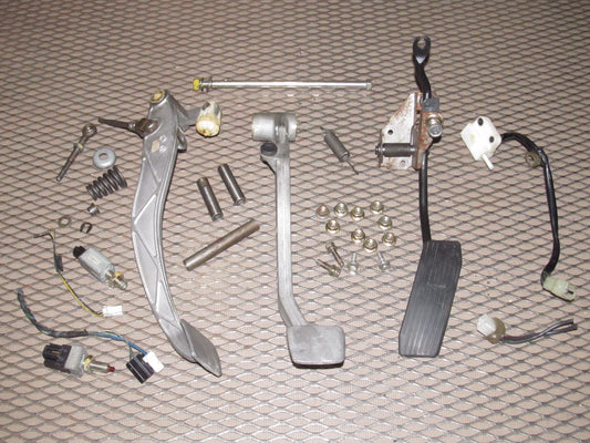 89 90 91 Mazda RX7 OEM Clutch Brake Gas Pedal Assembly - M/T