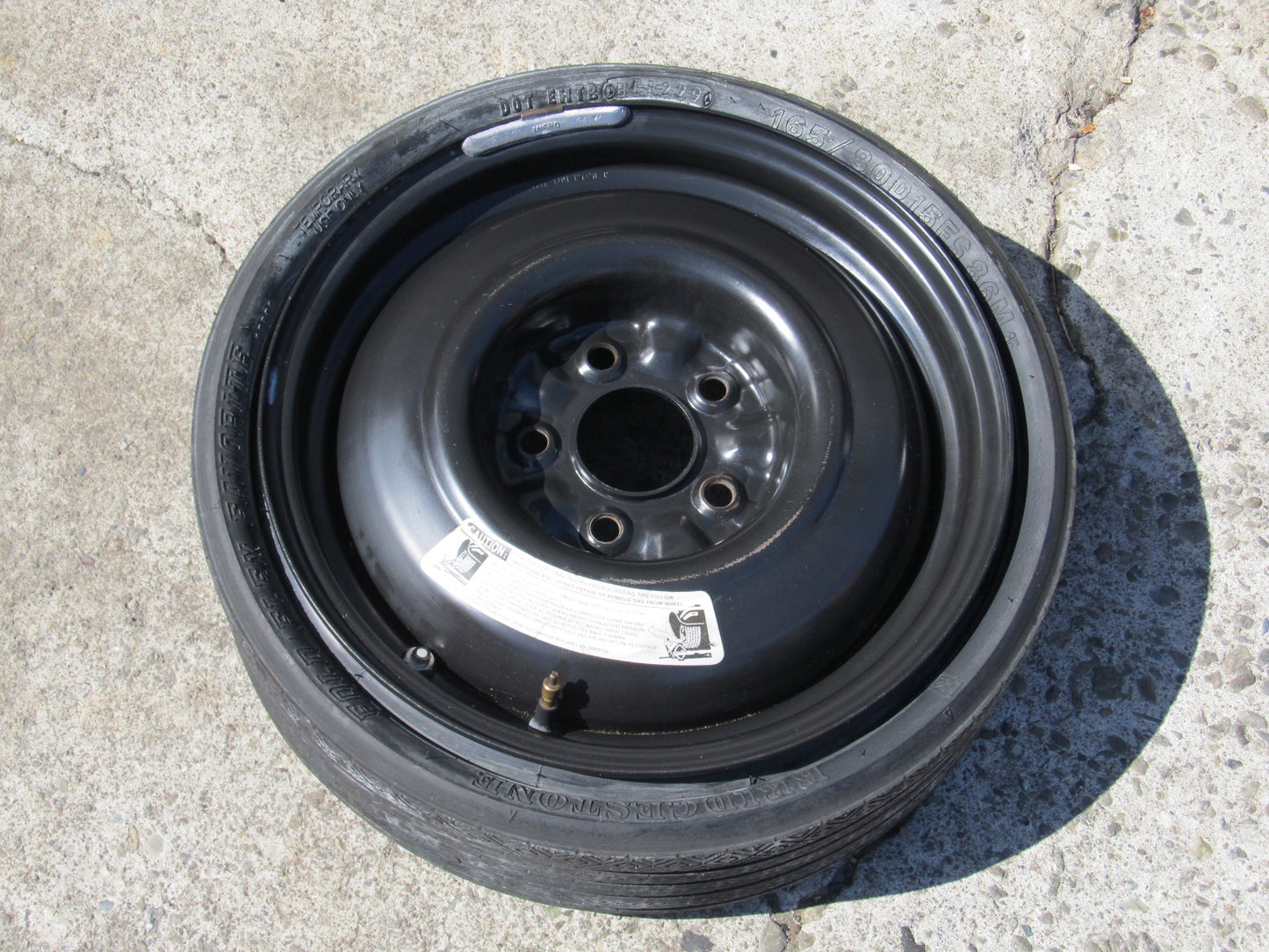 90-96 Nissan 300zx OEM Spare Tire
