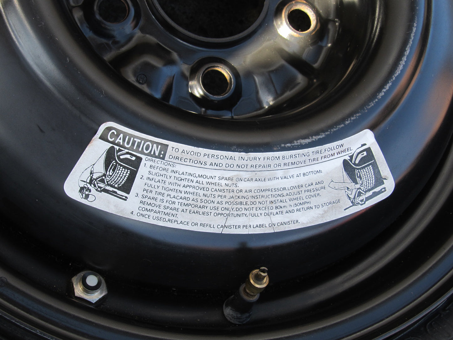 90-96 Nissan 300zx OEM Spare Tire