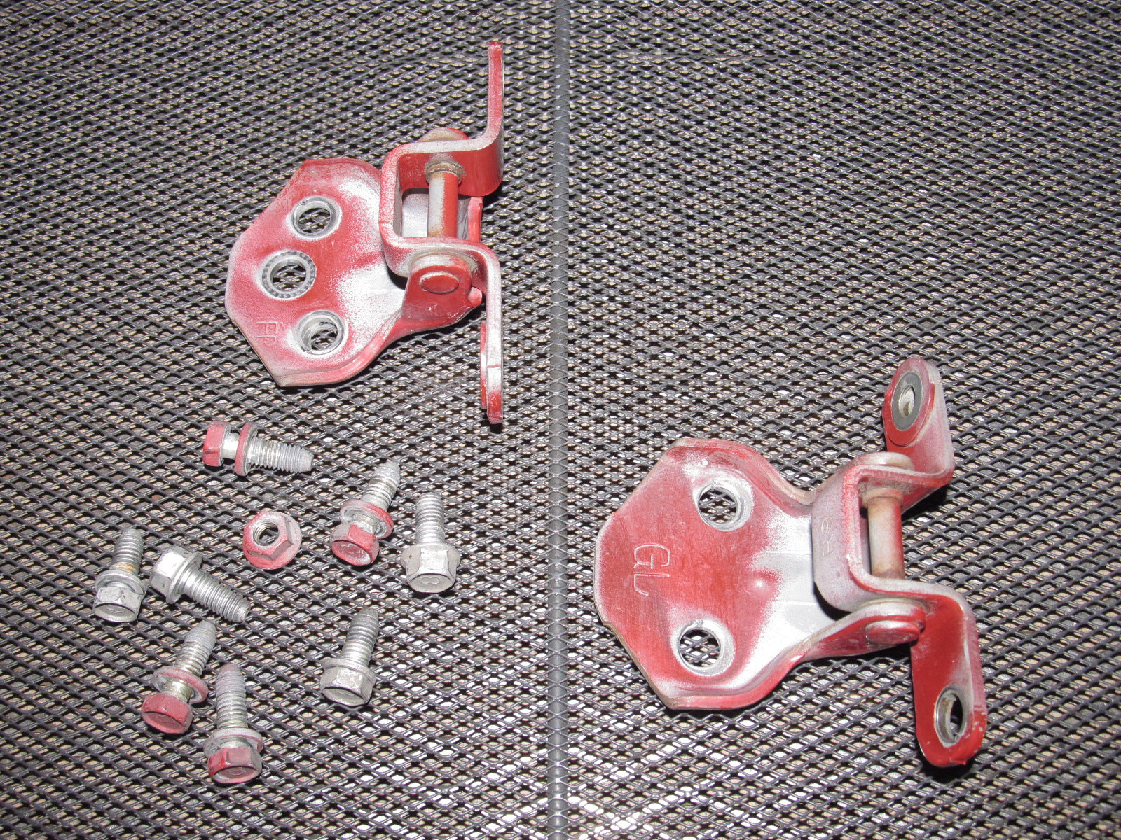 89 90 91 Mazda RX7 OEM Door Hinges - Right Set