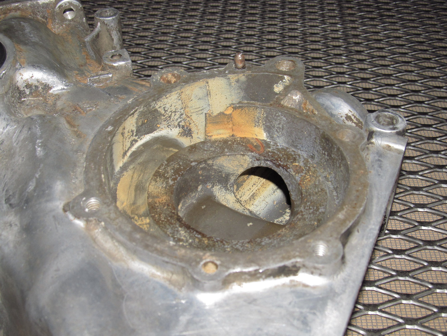 72 73 Datsun 240z OEM Front Cover Water Pump Housing