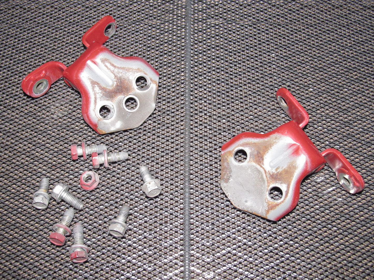 89 90 91 Mazda RX7 OEM Door Hinges - Right Set