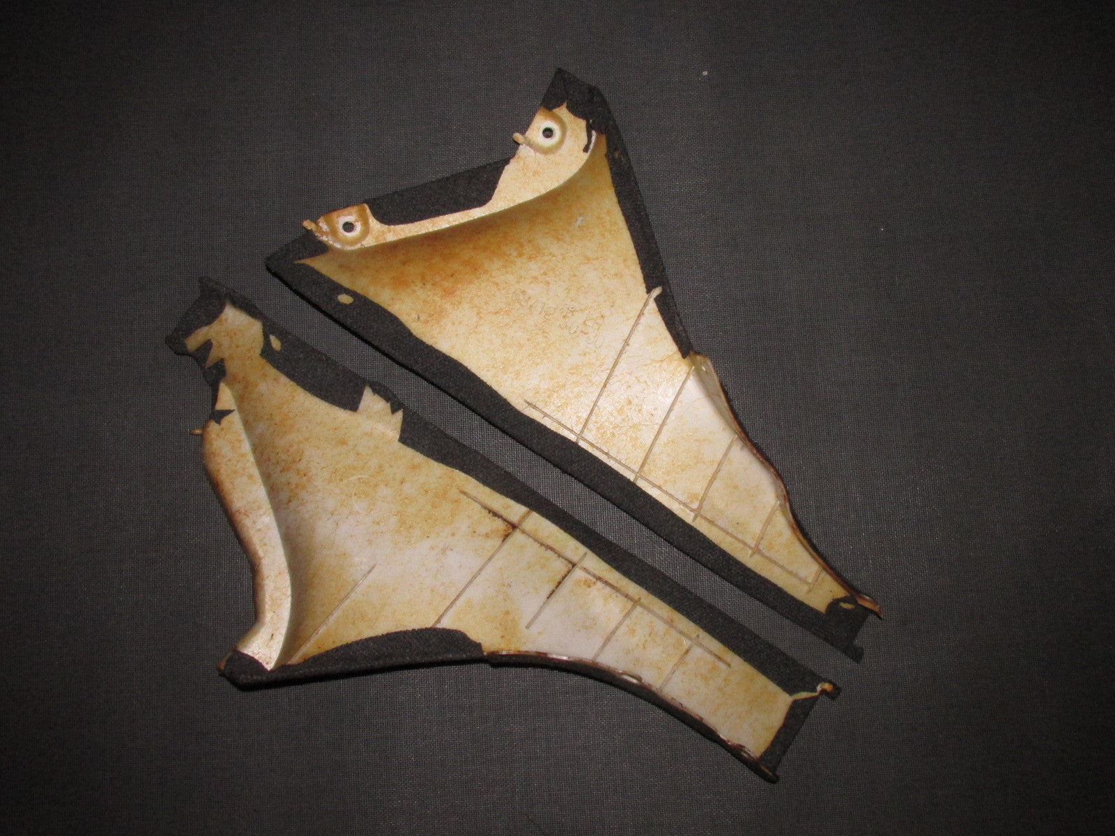 90 91 Nissan 300zx OEM Center Console Side Cover Panel - Set