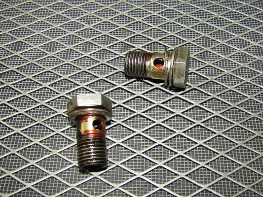 92 93 94 95 BMW 325 OEM Engine Oil Block Line Hose Banjo Bolts