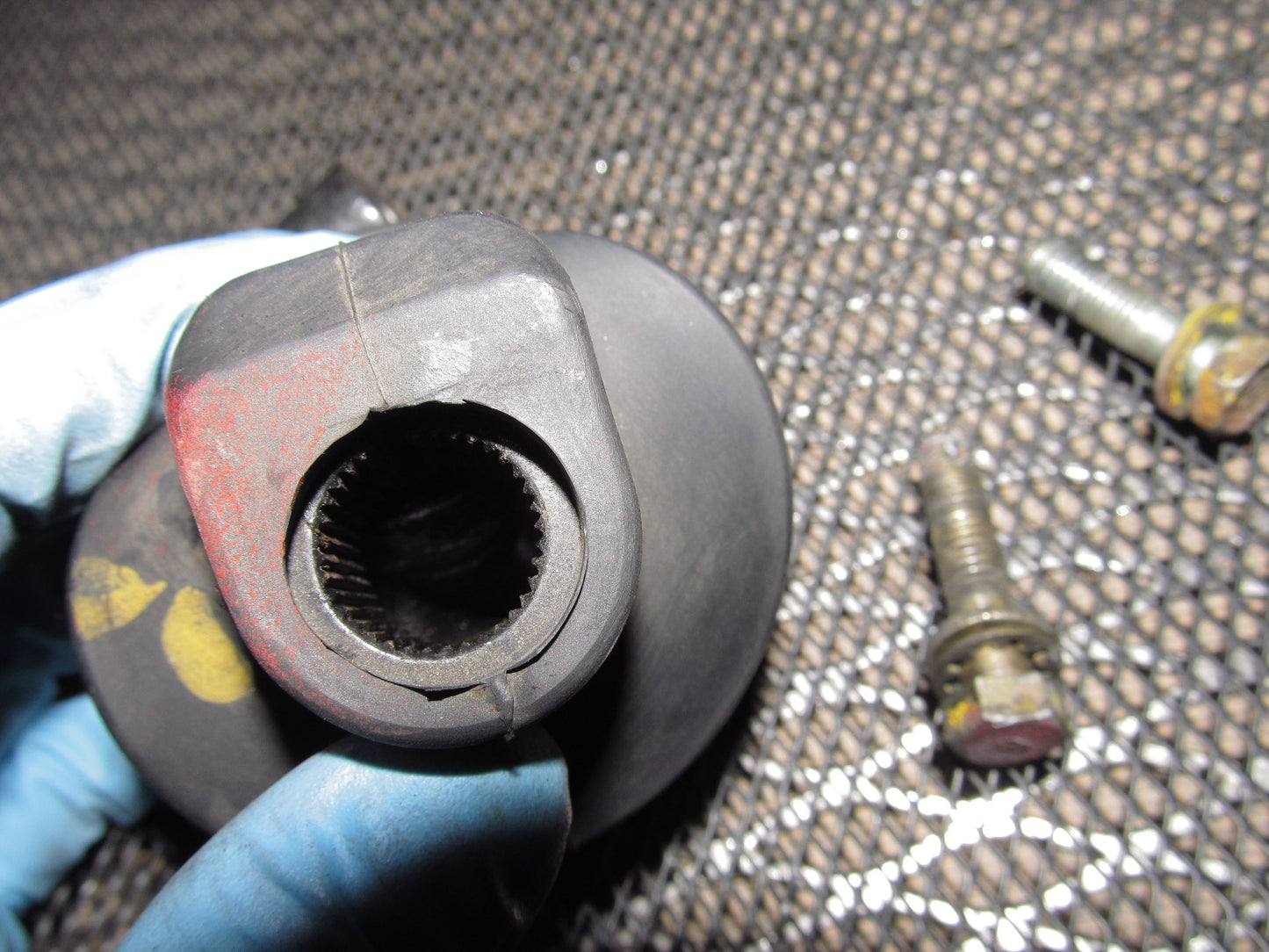 89 90 91 Mazda RX7 OEM Steering Column Rack U-Joint Coupler