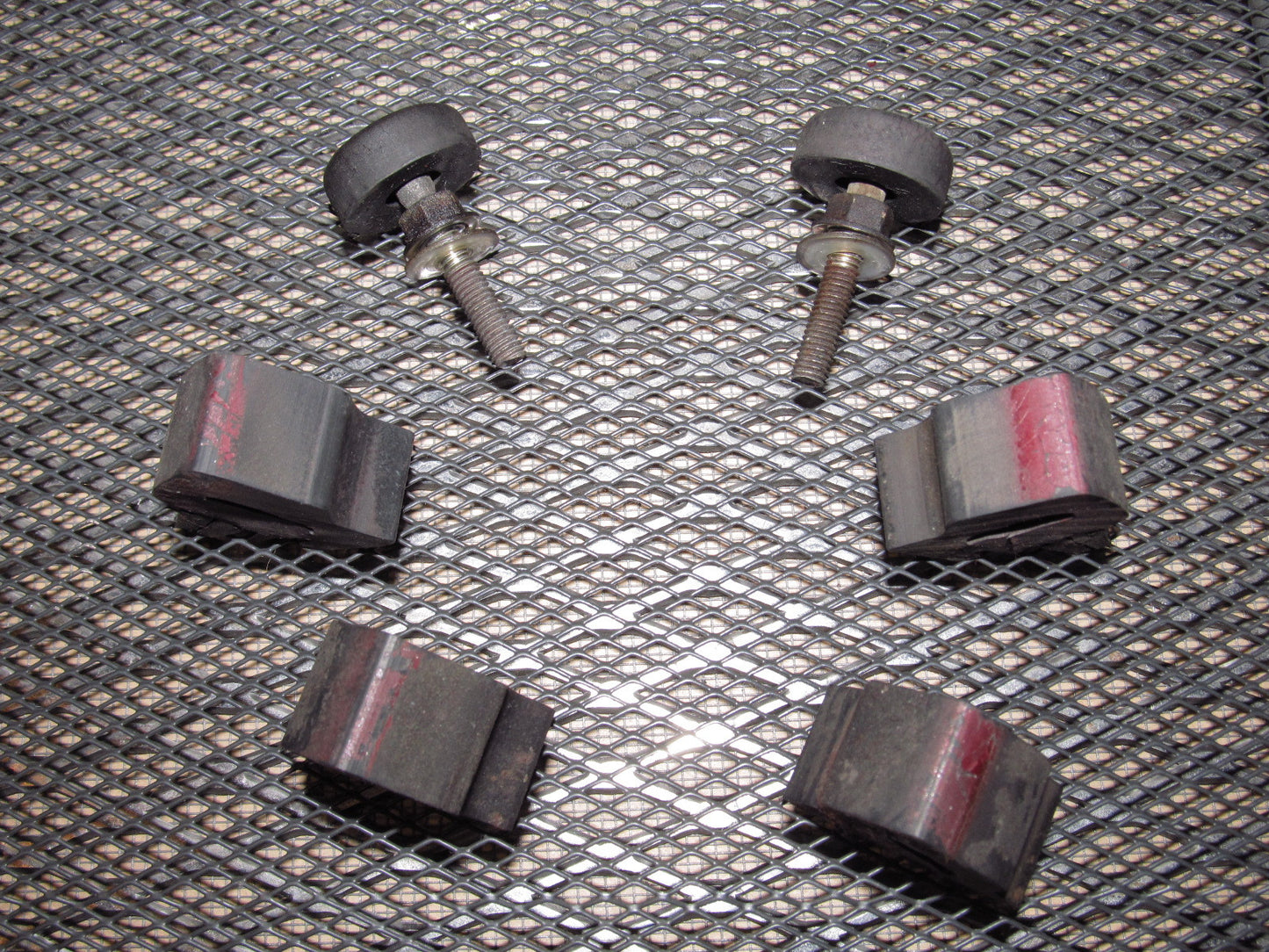 79 80 Datsun 280zx OEM Hood Stopper - Set